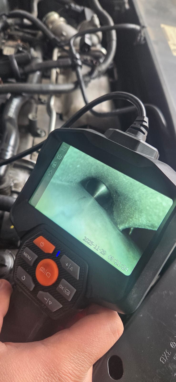 Endoskop ile içyapı arıza tespiti Sakarya oto servis